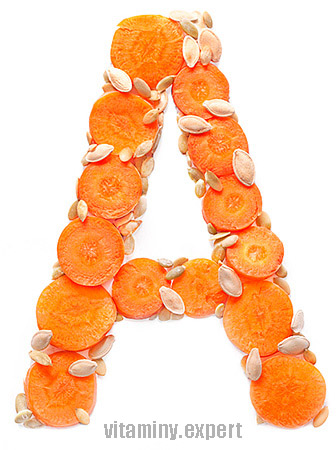 витамин А в моркови