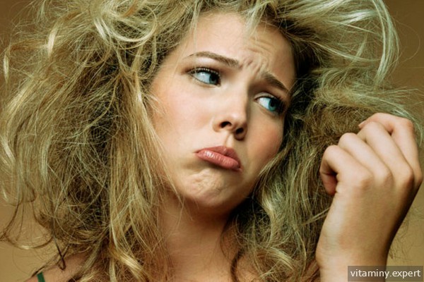 Плохие волосы - первый признак авитаминоза