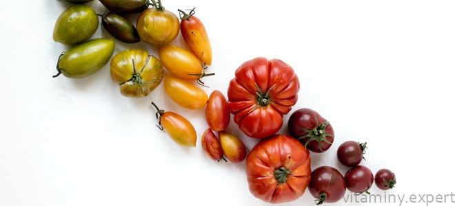 Полезные вещества в помидорах, какие витамины в томатах?